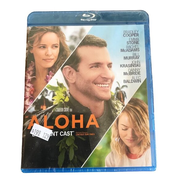 Aloha Blu Ray Movie Bradley Cooper Emma Stone Rachel McAdams Bonus Features 4K - Picture 1 of 2